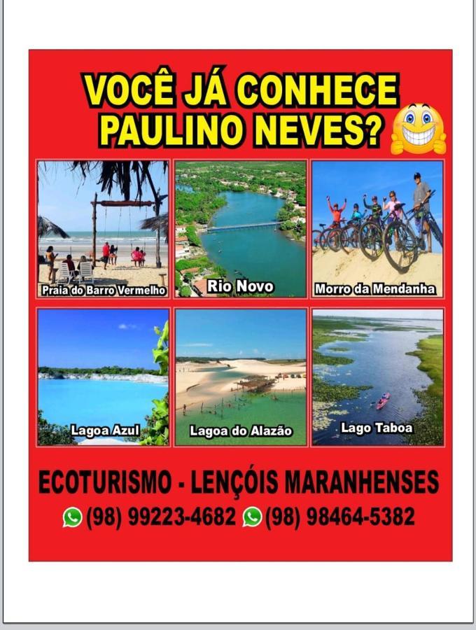 Pousada Lagoa Do Barreiro Azul Paulino Neves Bagian luar foto