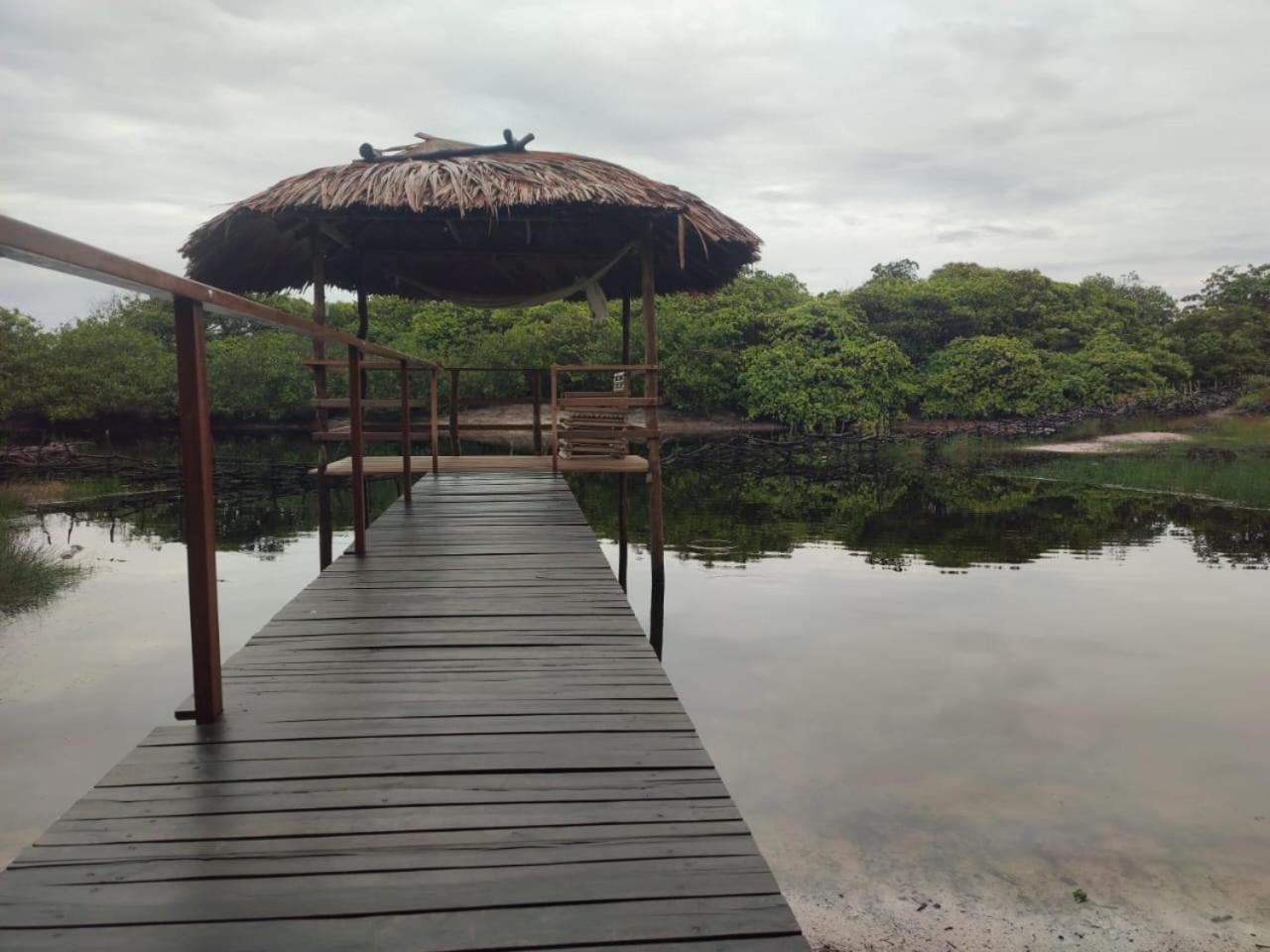 Pousada Lagoa Do Barreiro Azul Paulino Neves Bagian luar foto